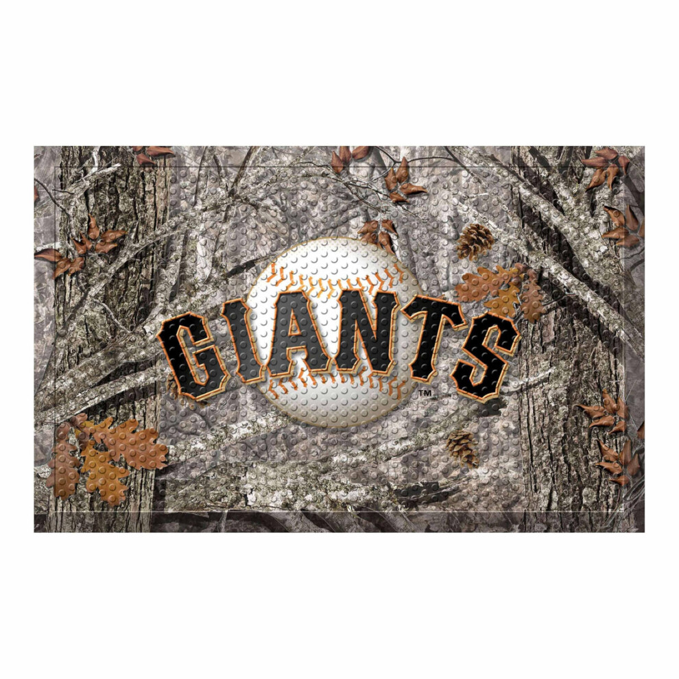 Fanmats 19051 Abstreifermatte San Francisco Giants, Teamfarbe, 19 X 30 (Mlb-Tarnung)-image