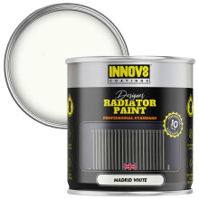 Radiator Paint - 750 ml - Madrid White - Satin Finish - 10 Yr Guarante