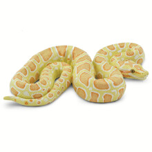 Safari Ltd. Albino burmesisk pythonfigur - naturtro 5,5"""" slangefigur - p?dagogisk leget?j til drenge, piger og b?rn i alderen 3+