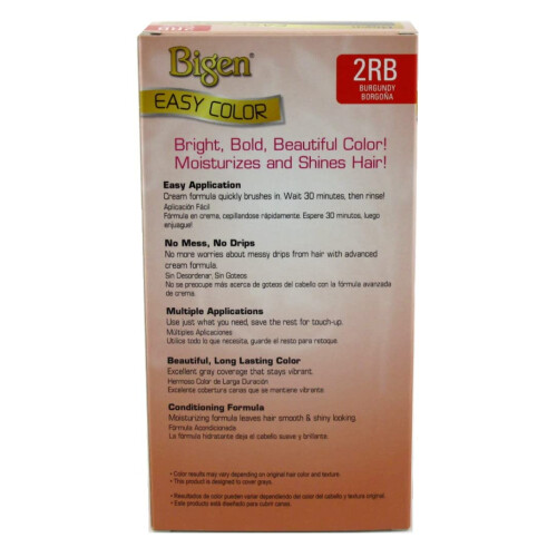 Bigen Kit Bigen Easy Color #2rb Borgogna, 1 Ea, 1count 2