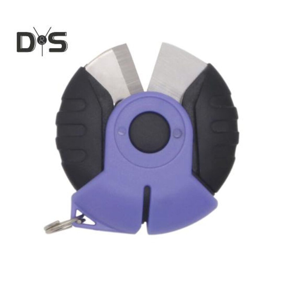 (black,blue) Outdoor Fishing Line Scissor Portable Lightweight Sharp Stainless Steel Blade Round Pe Line Cutter Cutting Tools Fishing Accessories