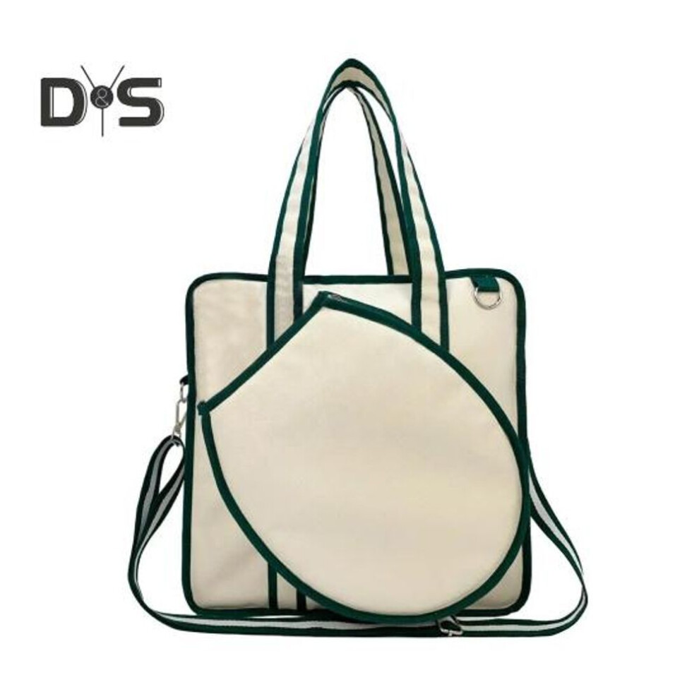 Tennis Tote Bag for Women Tennis Racket Bag Spacious Padel Bag Adjustable Pickleball Sports Handbag for 2 Rackets