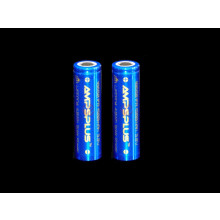 2x 18650 1500mAh 3.2V Battery Flat Solar Light LiFePO4