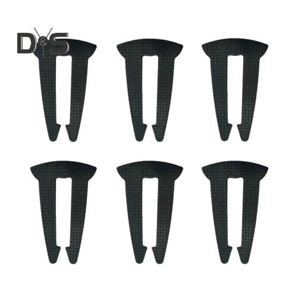 (as the picture, 6pcs) Gas Stove Knob Locks Child Safety Covers Heat Resistant Baby Pet Proof Oven Locks Easy Install Prevent Accidental Touch Stove Control Knob Guard