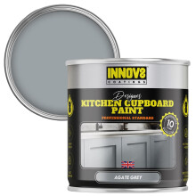 Kitchen Cupboard Paint - 750 ml - Agate Grey - Satin Finish - 10 Yr Gu