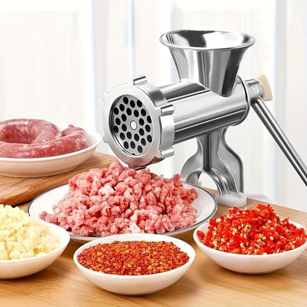 Meat Grinder Plus - High-performance Food Processor For Effortless Meat Grinding, Vegetable Crushing, And Shredding - Portable, Time-saving