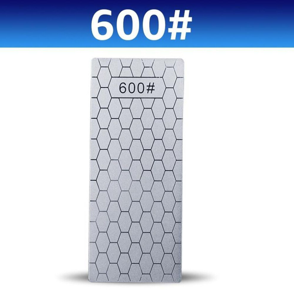 (as the picture, Girt-600) Kitchen Diamond Ultra-thin Knife Sharpening Stone Knife Sharpener Honeycomb Surface Whetstone Grindstone Cutter Tool (400# 1000# 600#)