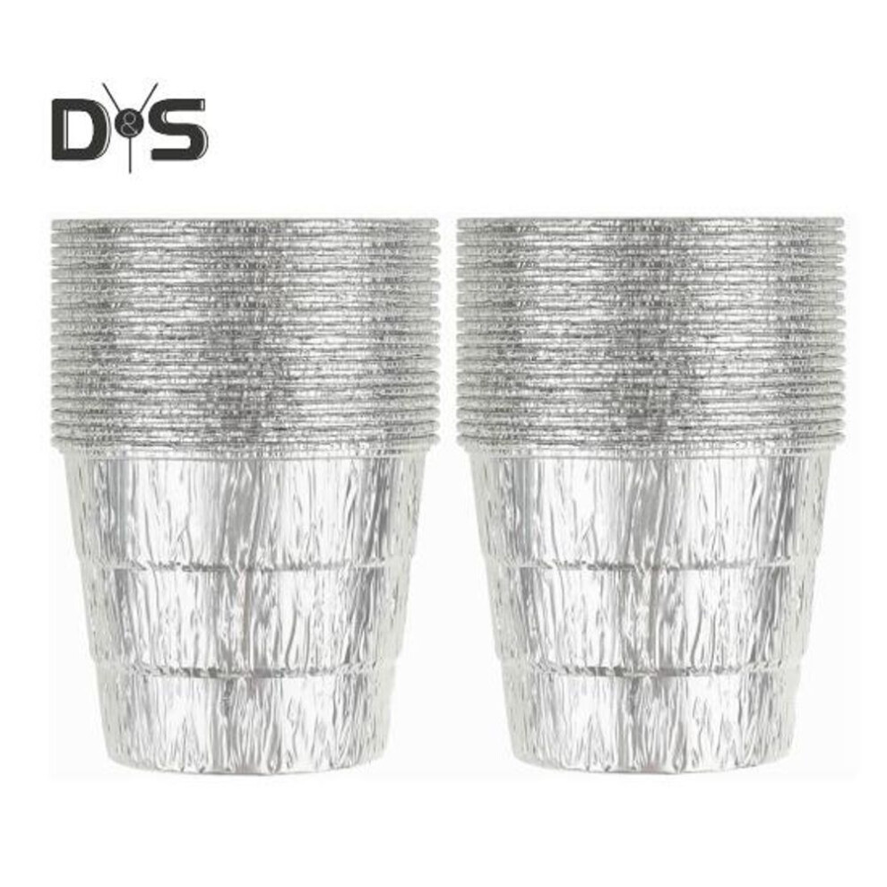 20pcs Barbecue Grease Bucket Tin Foil Liner Outdoor Bbq Grill Aluminum Foil Drum Lining Grill Accessories For Traeger Pro Series 575/780 22/34 Series