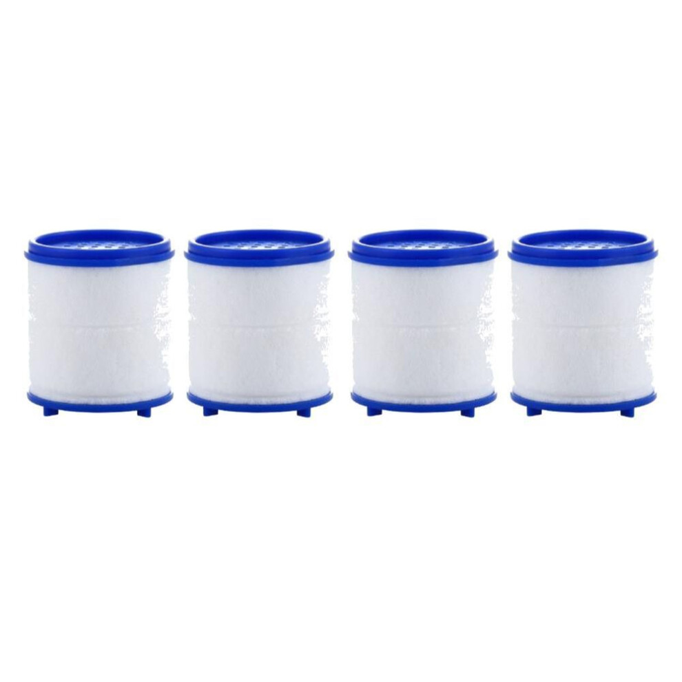 (as the picture, 4PCS) Faucet Filter Element Purifier Sprayer Head Household Water Purifier Filter Shower Remove Chlorine Heavy Metal Filtered