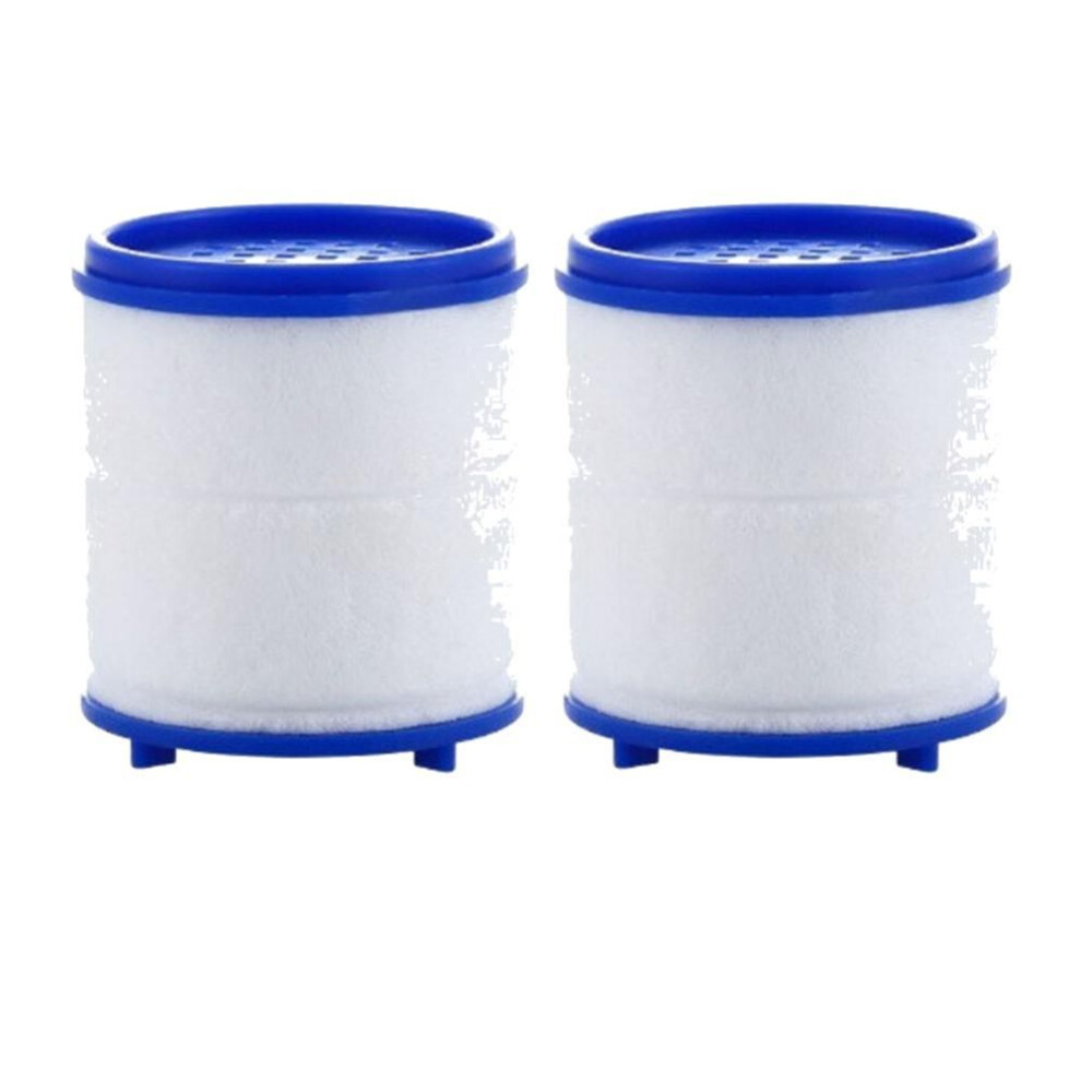 (as the picture, 2PCS) Faucet Filter Element Purifier Sprayer Head Household Water Purifier Filter Shower Remove Chlorine Heavy Metal Filtered