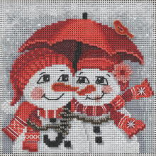 Mill Hill Snow in Love Kralen Telpatroon Knopen & Kralen 2022 Winter Serie MH142235