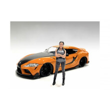 Car Meet 3"""" Figure 7 for 1/18 Scale Models by American Diorama 76332