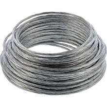 Hillman Steel Wire Rope Picture H?ngende Wire 25' Korrosionsbestandig Holder 30 lbs Ideel til H?ndv?rk & DIY S?lv | 121110