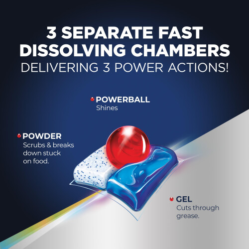 Finish FINISH Quantum Powerball, Capsules de Lave-Vaisselle, 82 Tablettes 2