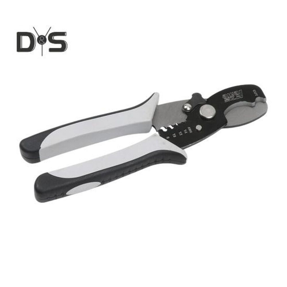 (as the picture, F) Wire Stripping Plier Multifunctional Heavy Duty Sharp Pulling And Cutting Wire Copper Pipe Crimping Plier Electrician Hardware Tool