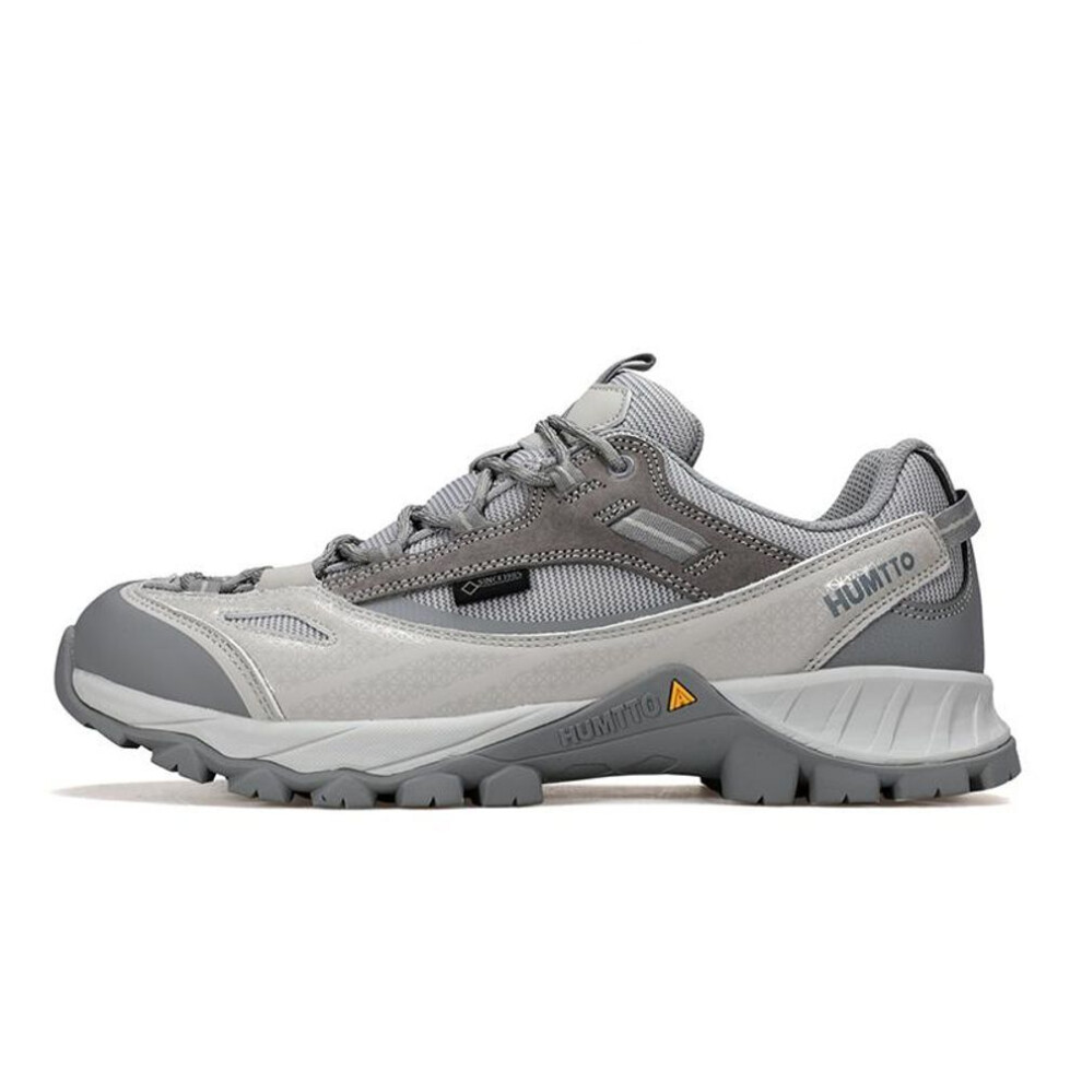 (grey, 40) Humtto Non-slip Hiking Shoes Winter Trekking Shoes For Men Outdoor High Quality Walking Designer Man Sneakers Leather Mens Boots
