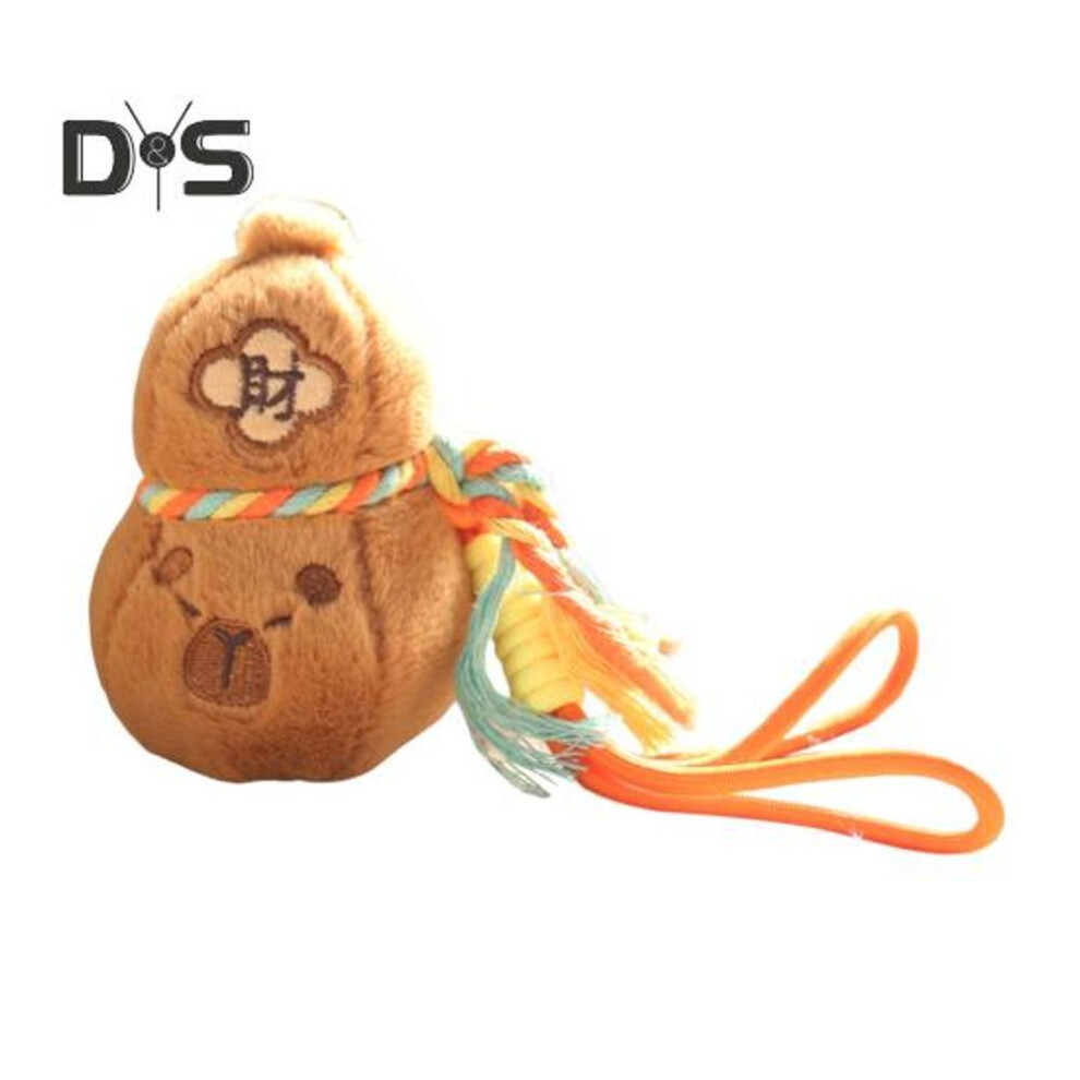 (Other) Gourd Pendant Plush Keyring Girls Boys Backpack Car Wallet Accessories Gourd Ornament with Bell Doll Pendant