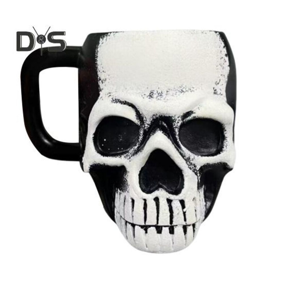 Skull Mug Viking Drinking Cup Resin Beer Stein Coffee Tea Cup Halloween Decoration Bar Drinkware Party Accessory