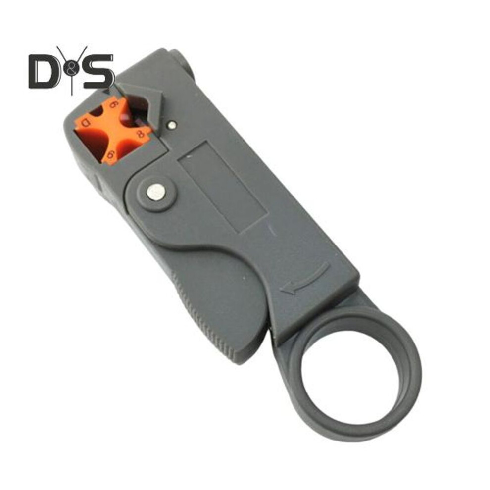 (as the picture, 1pc) 1/2/3Pcs Rotary Coax Coaxial Cable Stripper Cutter Tools Adjustable Cutting Depth Compact Design Portable Coaxial Cable Stripper Wire Cutter