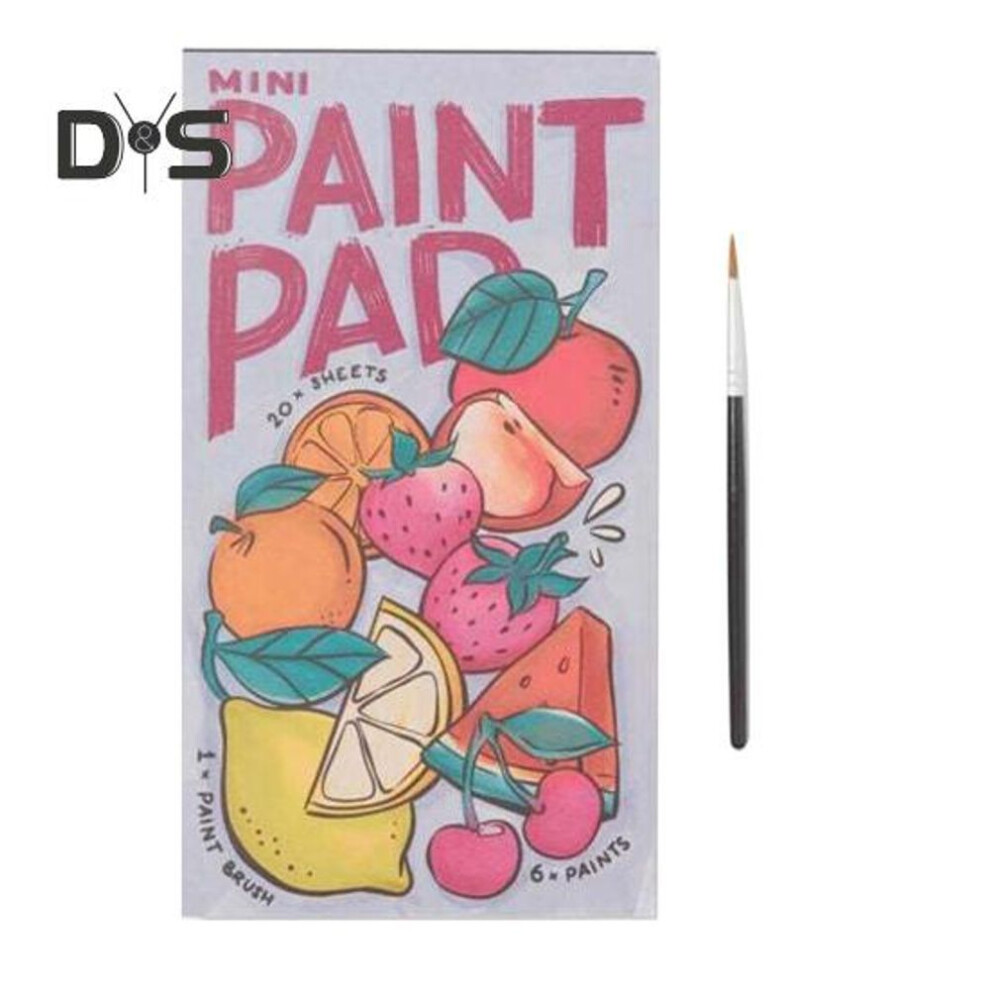 Water Coloring Book Diy Bookmark Kids Adults Fun Drawing Kit 6 Vibrant Watercolor Shades Princess Drawing Book