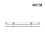 Living And Home (50CM) Tempered Glass 6MM Wall-Mounted Bathroom Shelf 3