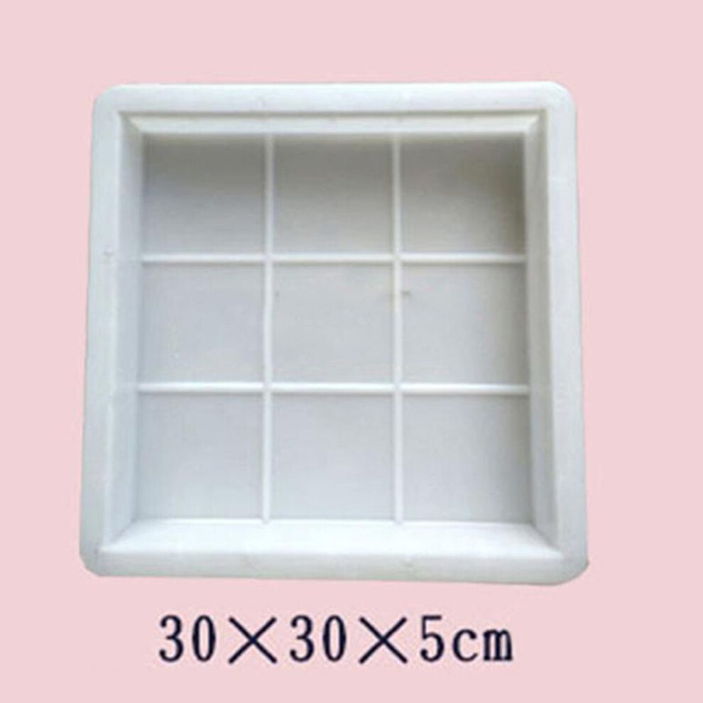 Path Maker Diy Paving Mold Brick Concrete Stone Square Mould For Slabs Patio Garden Lawn Pavement Paver Driveway Walk Road