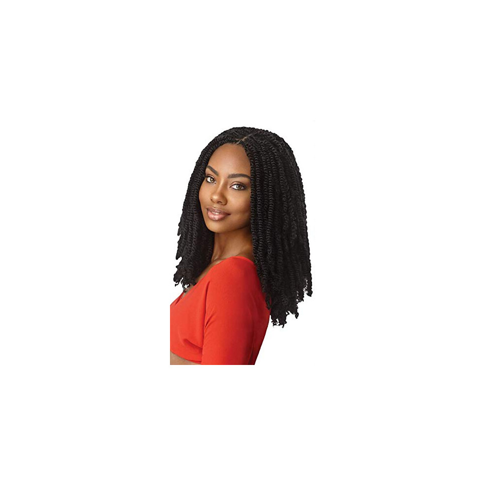 Outre Braids Sensationnel Ruwa Prestretched Braiding Hair - 2X Ruwa 30Inch Water Repellent Kanekalon Fast Dry Synthetic Braid In Hair Extensions - 2X Ruwa 30 Inch