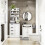 4 Drawer 1 Door Bathroom Floor Cabinet Storage 3