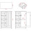 4 Drawer 1 Door Bathroom Floor Cabinet Storage 4