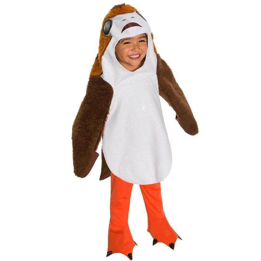 Rubies Unisex-Kinder Star Wars Episode Viii: Die Letzten Jedi Deluxe Porg Kost M Kleinkind-image