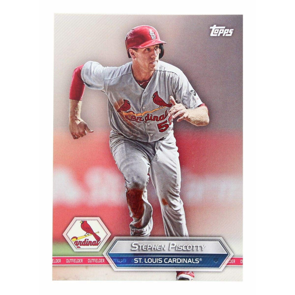 Photos - Action Figures / Transformers St Louis Cardinals MLB Crate Exclusive Topps Card #46 - Stephen Piscotty 114IA16D200-STC