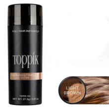 (Light Brown) Hair Loss Building Fiber Powder Hair Thickening Powder Keratin Hair Fiber Wig Extension Fiber Hair Care For Women Men 9 Colors Mvivi