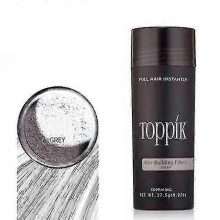 (Grey) Hair Loss Building Fiber Powder Hair Thickening Powder Keratin Hair Fiber Wig Extension Fiber Hair Care For Women Men 9 Colors Mvivi