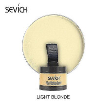 (Light Blonde) Sevich Hairline Powder 13 Color Hair Root Cover Up Water Proof Instant Modified Repair Hair Shadow Powder
