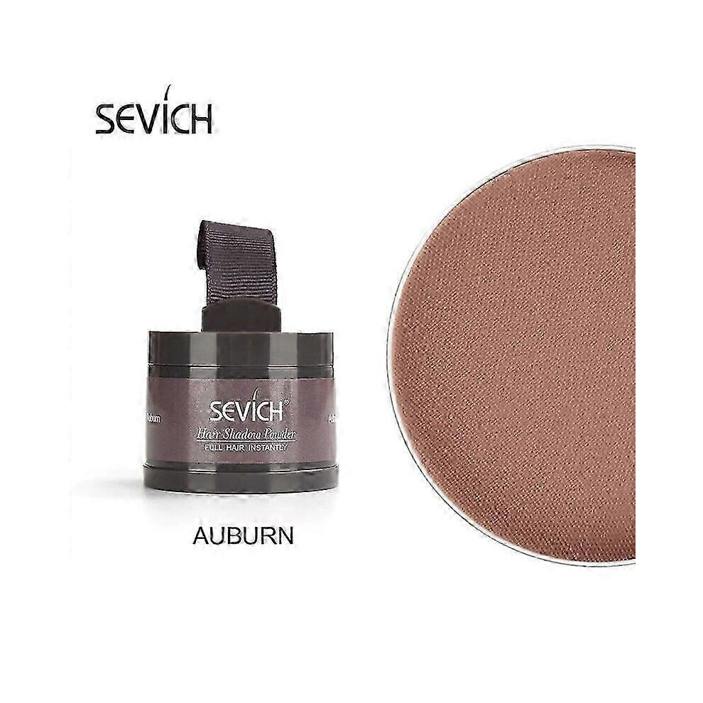 (Auburn) Sevich Hairline Powder 13 Color Hair Root Cover Up Water Proof Instant Modified Repair Hair Shadow Powder