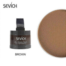 (Brown) Sevich Hairline Powder 13 Color Hair Root Cover Up Water Proof Instant Modified Repair Hair Shadow Powder