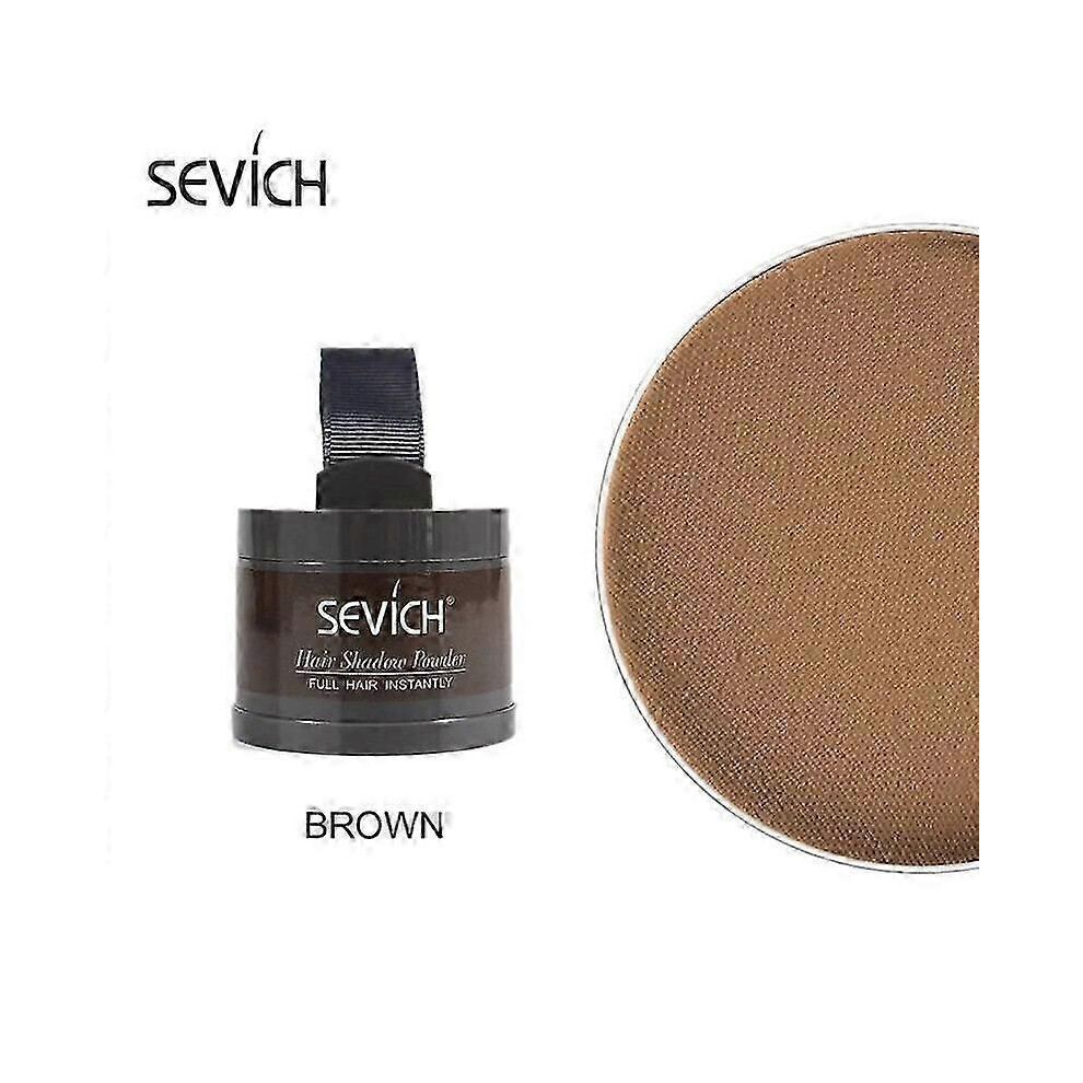 Brown (Brown) Sevich Hairline Powder 13 Color Hair Root Cover Up Water Proof Instant Modified Repair Hair Shadow Powder