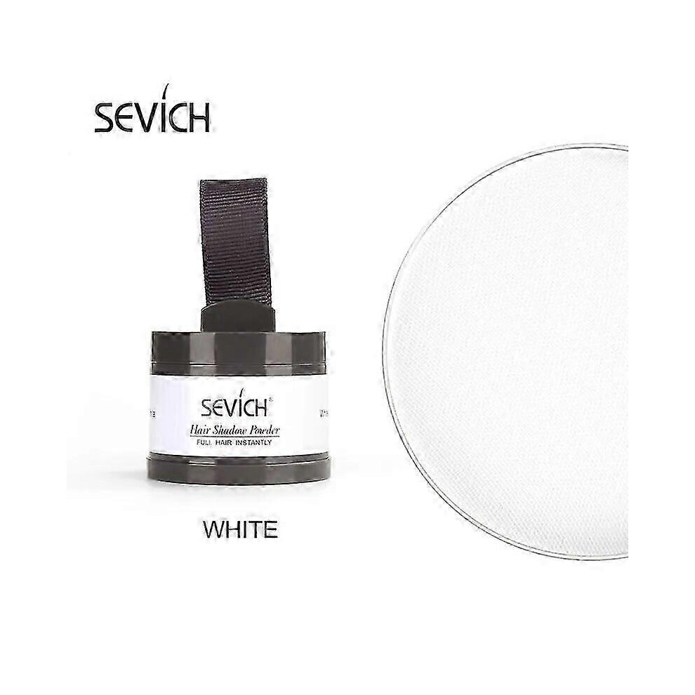 White (White) Sevich Hairline Powder 13 Color Hair Root Cover Up Water Proof Instant Modified Repair Hair Shadow Powder