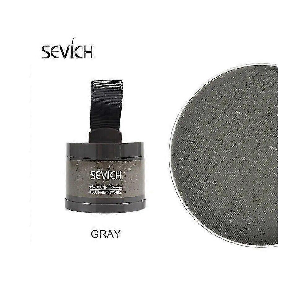 Gray (Gray) Sevich Hairline Powder 13 Color Hair Root Cover Up Water Proof Instant Modified Repair Hair Shadow Powder