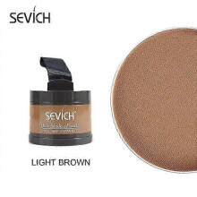 (Light Brown) Sevich Hairline Powder 13 Color Hair Root Cover Up Water Proof Instant Modified Repair Hair Shadow Powder