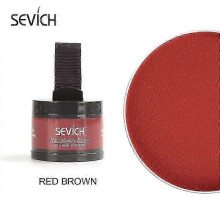 (Red Brown) Sevich Hairline Powder 13 Color Hair Root Cover Up Water Proof Instant Modified Repair Hair Shadow Powder