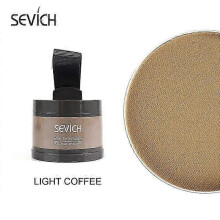 (Light Coffee) Sevich Hairline Powder 13 Color Hair Root Cover Up Water Proof Instant Modified Repair Hair Shadow Powder