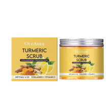 OceAura Turmeric Lemon Body Scrub Gentle Cleansing Body Moisturizing Exfoliating Scrub