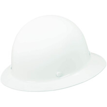 MSA 475408 Skullgard Casque de scurit bord complet avec suspension cliquet Fas-Trac III | Chapeau sans fentes en rsine phnolique charges