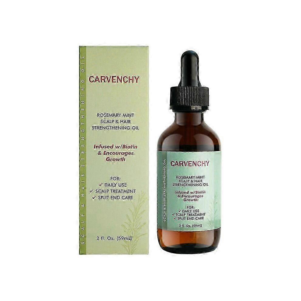 (2PCS) Rosemary Oil for Hair Growth, 59ml Hair Growth Oil, Scalp Nourishing Treatment Essential Oil - Strengthens Hair, Stimulates Growth