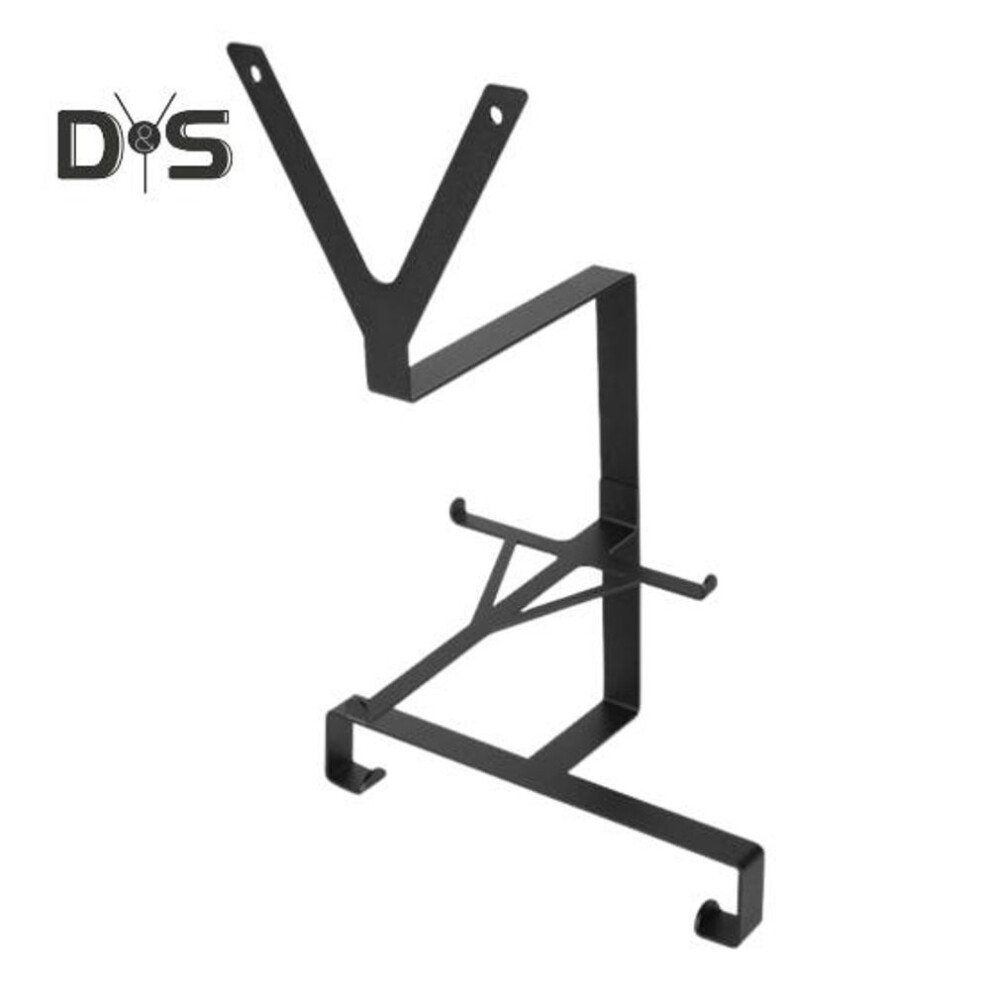 Wall Mount Motorcycle Helmet Holder Heavy Duty Steel Motorbike Bicycle Sports Helmet Goggles Shoes Pump Cycling Equipment Display Rack Hanger