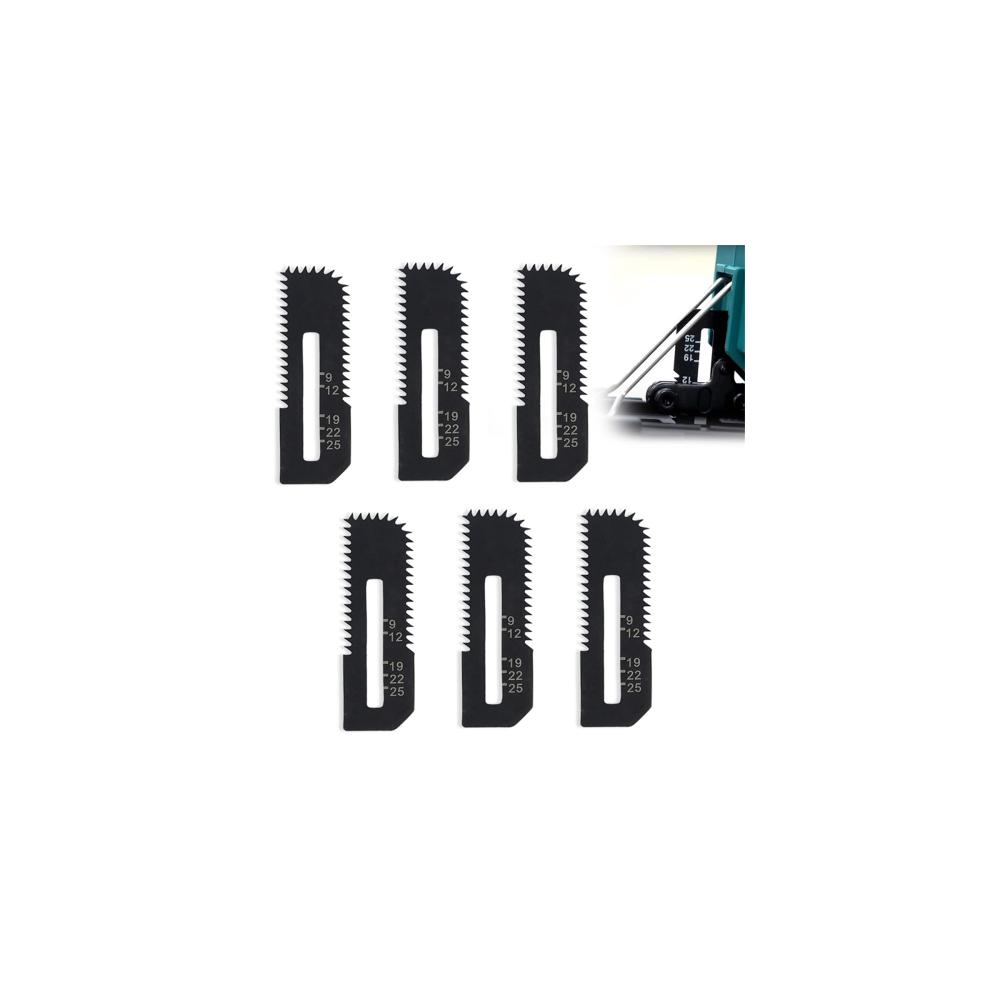 6-Pack Drywall Cut-Out Saw Blades for Cordless Cut-Out Saw