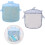 2Pcs Baby Bath Toy Mesh OrganizerBathroomToy Storage Bag 1