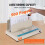 Thermal Binding Machine, 500 Sheets Capacity Book Binding Machine, Thermal Book Binder 50mm Binding Thickness A3(Short Edge)/A4/A5 Document 4