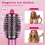 Stor rund volymborste för Dyson Airwrap-hårtork - Multi-Styler med Adapter Curling Tool, 5